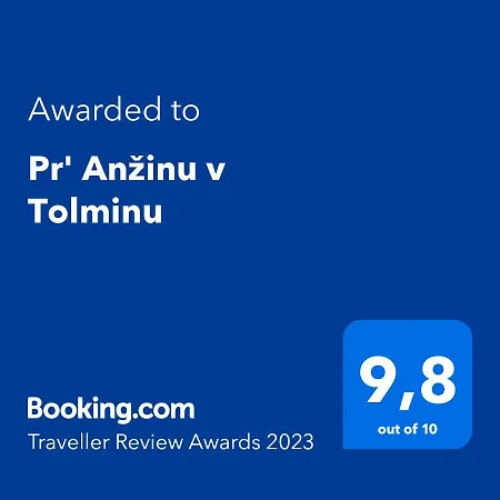 Pr' Anzinu V Tolminu Apartment